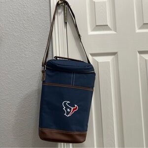 Houston Texans NFL blue over shoulder cooler‎